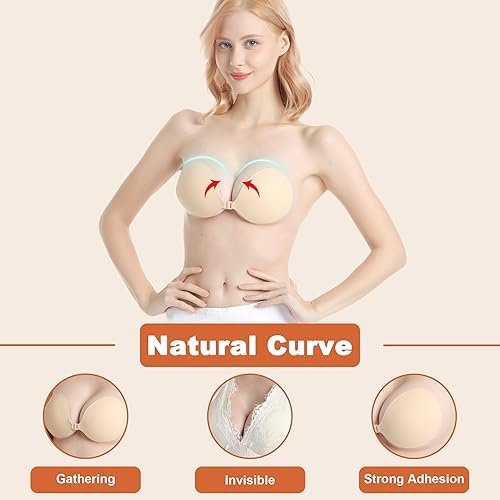 حمالة صدر داعمة غير مرئية – ثبات، رفع، وأناقة بدون آثار - الصورة 2